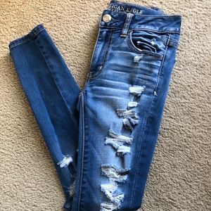 American Eagle Outfitter Ripped Jegging